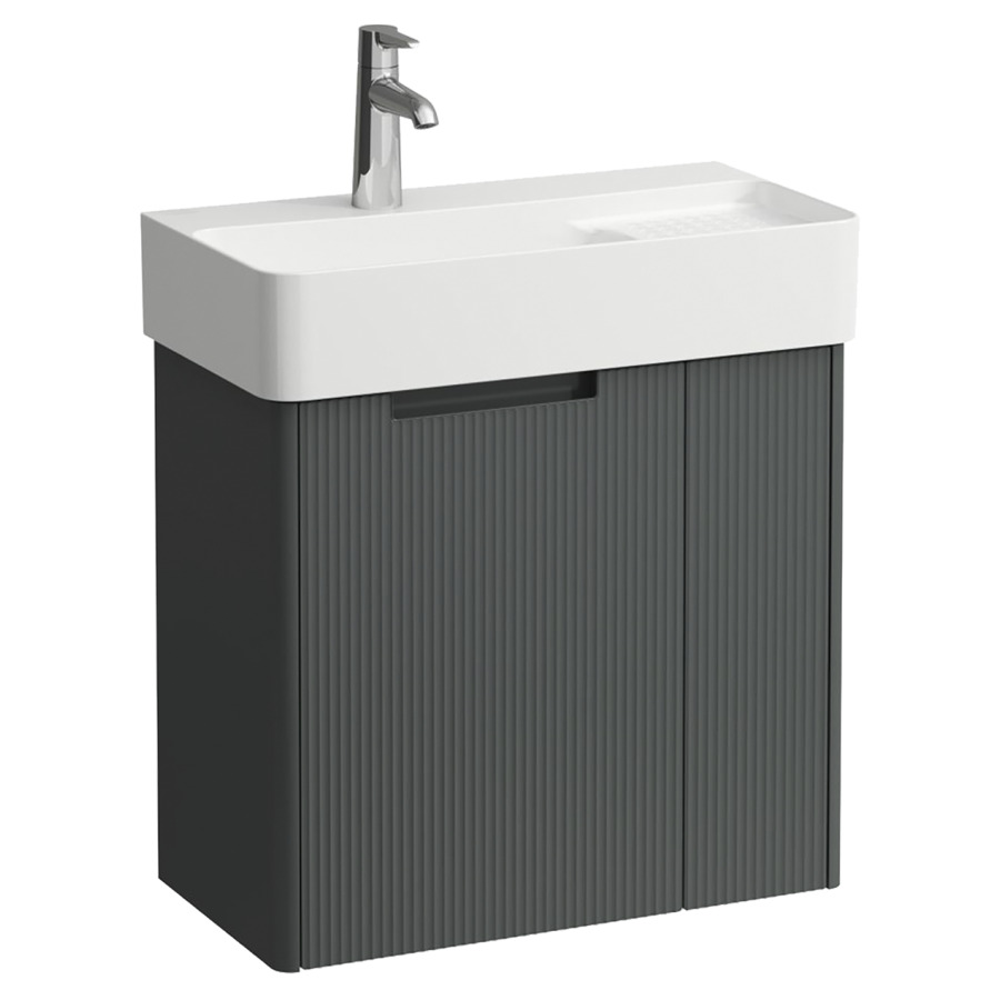 Élément inférieur  JUNA
57 x 51.5 x 29.5 cm
armoire de tablette, 2&nbsp;portes
pour lavabo
212473/212896/213042
