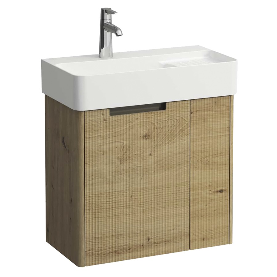 Élément inférieur  JUNA
57 x 51.5 x 29.5 cm
armoire de tablette, 2&nbsp;portes
pour lavabo
212473/212896/213042
