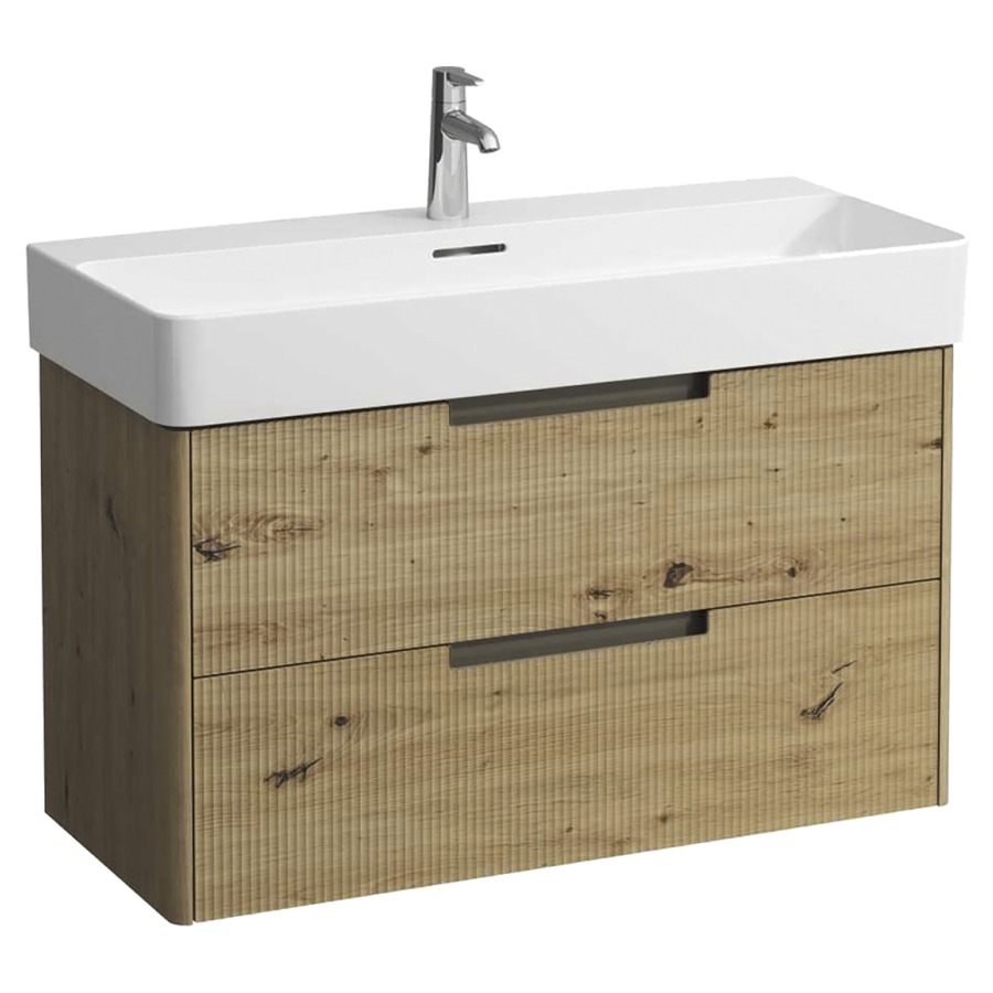 Unterbau JUNA
92 x 51.5 x 40 cm
Schubladenelement, 2 Schubladen
zu Waschtisch 211481/482