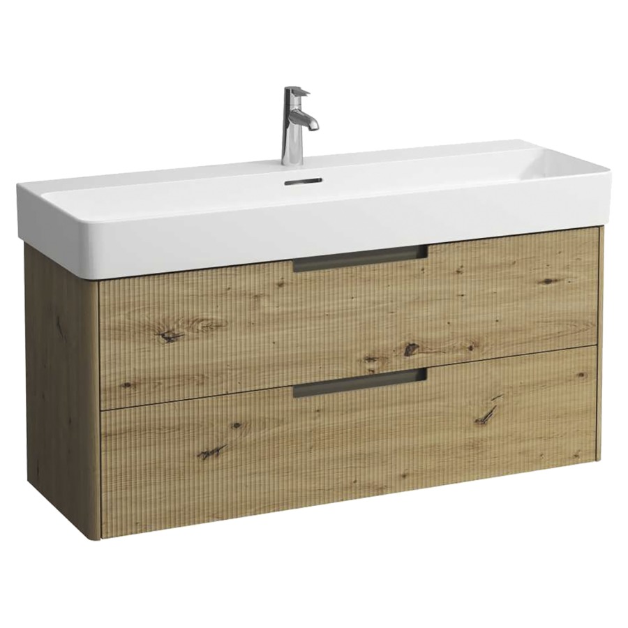 Élément inférieur  JUNA
117 x 51.5 x 40 cm
élément de tiroir, 2&nbsp;tiroirs
pour lavabo 211807/808