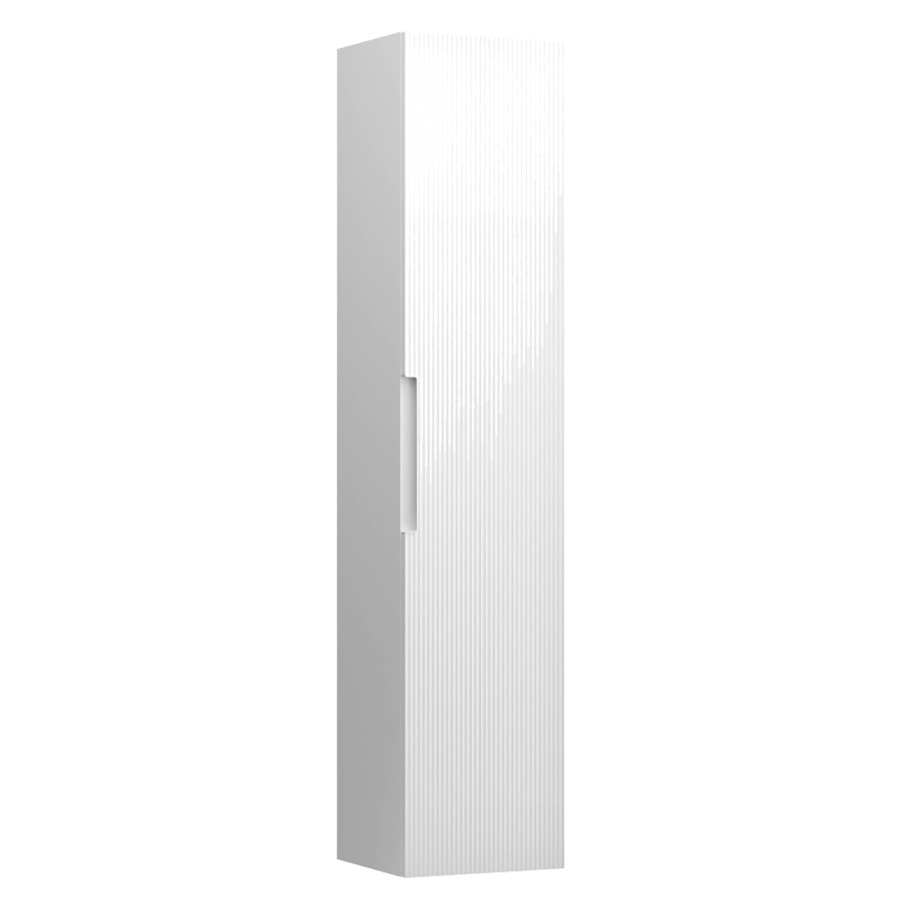 Armoire haute JUNA
35.5 x 165 x 33.5 cm
armoire de tablette, 1&nbsp;porte
charnière à droite
4&nbsp;tablettes en verre