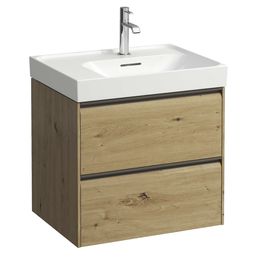 Élément inférieur  MEDA
58.5 x 51.5 x 45 cm
élément de tiroir, 2&nbsp;tiroirs
pour lavabo 104665/666