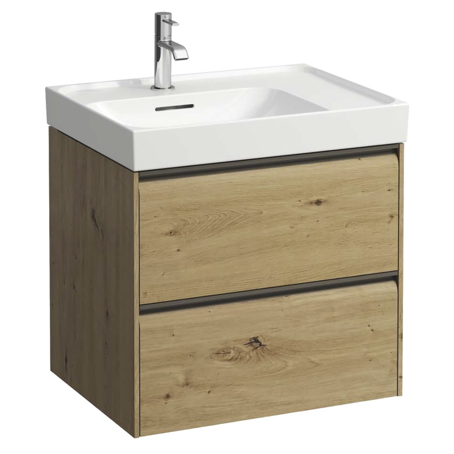 Élément inférieur  MEDA
58.5 x 51.5 x 45 cm
élément de tiroir, 2&nbsp;tiroirs
pour lavabo 104661/662