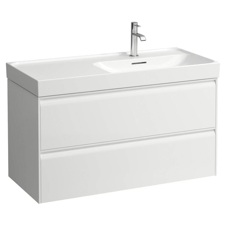 Élément inférieur  MEDA
98.5 x 51.5 x 45 cm
élément de tiroir, 2&nbsp;tiroirs
pour lavabo 104669/670