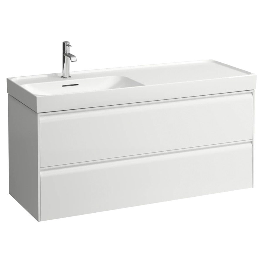 Unterbau MEDA
118 x 51.5 x 45 cm
Schubladenelement, 2 Schubladen
zu Waschtisch 104743/745