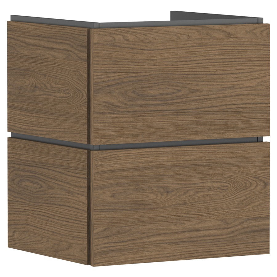 Élément inférieur  Xilesa E
53 x 62 x 47 cm
élément de tiroir, 2&nbsp;tiroirs
avec SoftClose
avec matériel de fixation
sans siphon gain de place 105022
pour lavabo Xelu/Xevolos/Xanuia