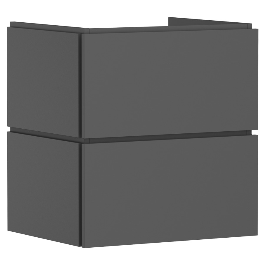 Élément inférieur  Xilesa E
58 x 62 x 47 cm
élément de tiroir, 2&nbsp;tiroirs
avec SoftClose
avec matériel de fixation
sans siphon gain de place 105022
pour lavabo Xelu/Xevolos/Xanuia