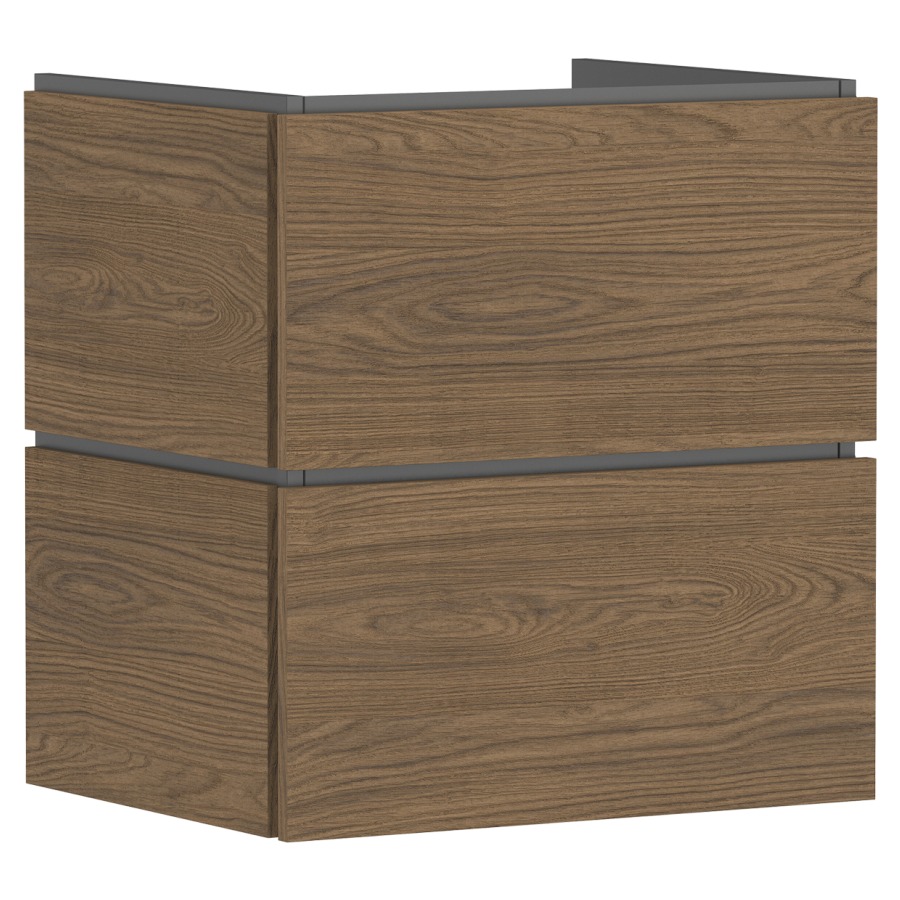 Élément inférieur  Xilesa E
58 x 62 x 47 cm
élément de tiroir, 2&nbsp;tiroirs
avec PushOpen et SoftClose
avec matériel de fixation
sans siphon gain de place 105022
pour lavabo Xelu/Xevolos/Xanuia