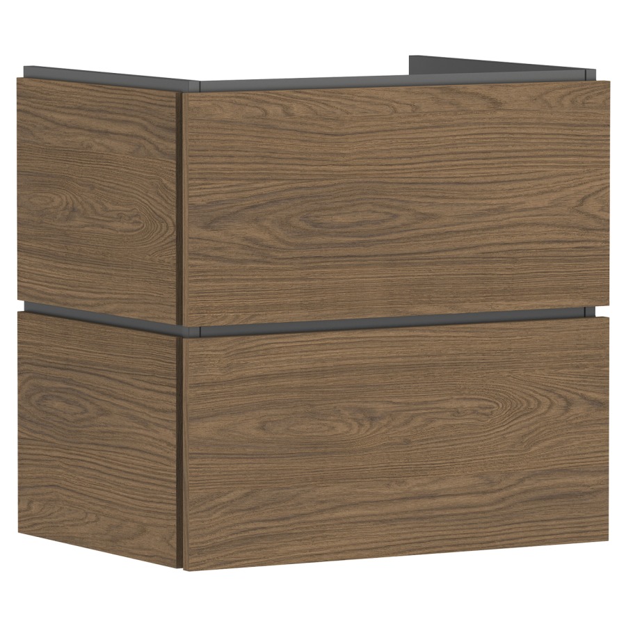 Élément inférieur  Xilesa E
63 x 62 x 47 cm
élément de tiroir, 2&nbsp;tiroirs
avec SoftClose
avec matériel de fixation
sans siphon gain de place 105022
pour lavabo Xelu/Xevolos/Xanuia