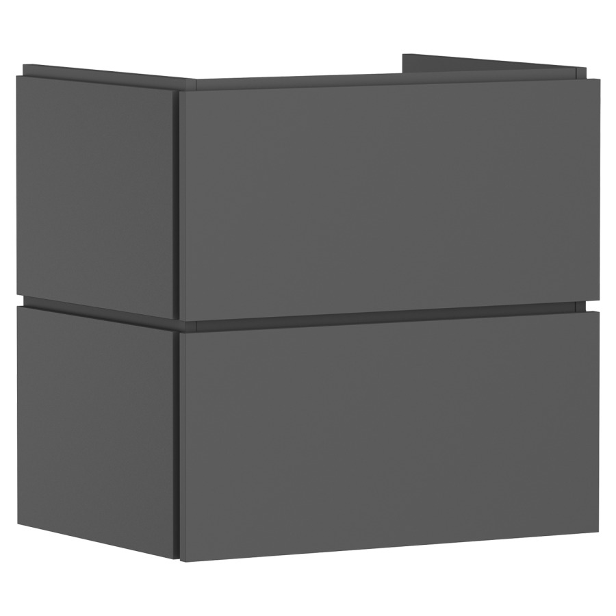 Élément inférieur  Xilesa E
63 x 62 x 47 cm
élément de tiroir, 2&nbsp;tiroirs
avec SoftClose
avec matériel de fixation
sans siphon gain de place 105022
pour lavabo Xelu/Xevolos/Xanuia