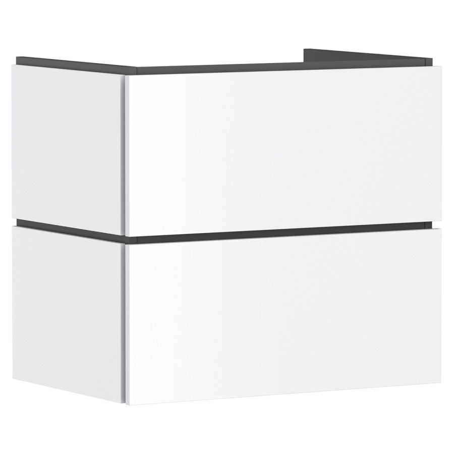 Élément inférieur  Xilesa E
68 x 62 x 47 cm
élément de tiroir, 2&nbsp;tiroirs
avec SoftClose
avec matériel de fixation
sans siphon gain de place 105022
pour lavabo Xelu/Xevolos/Xanuia