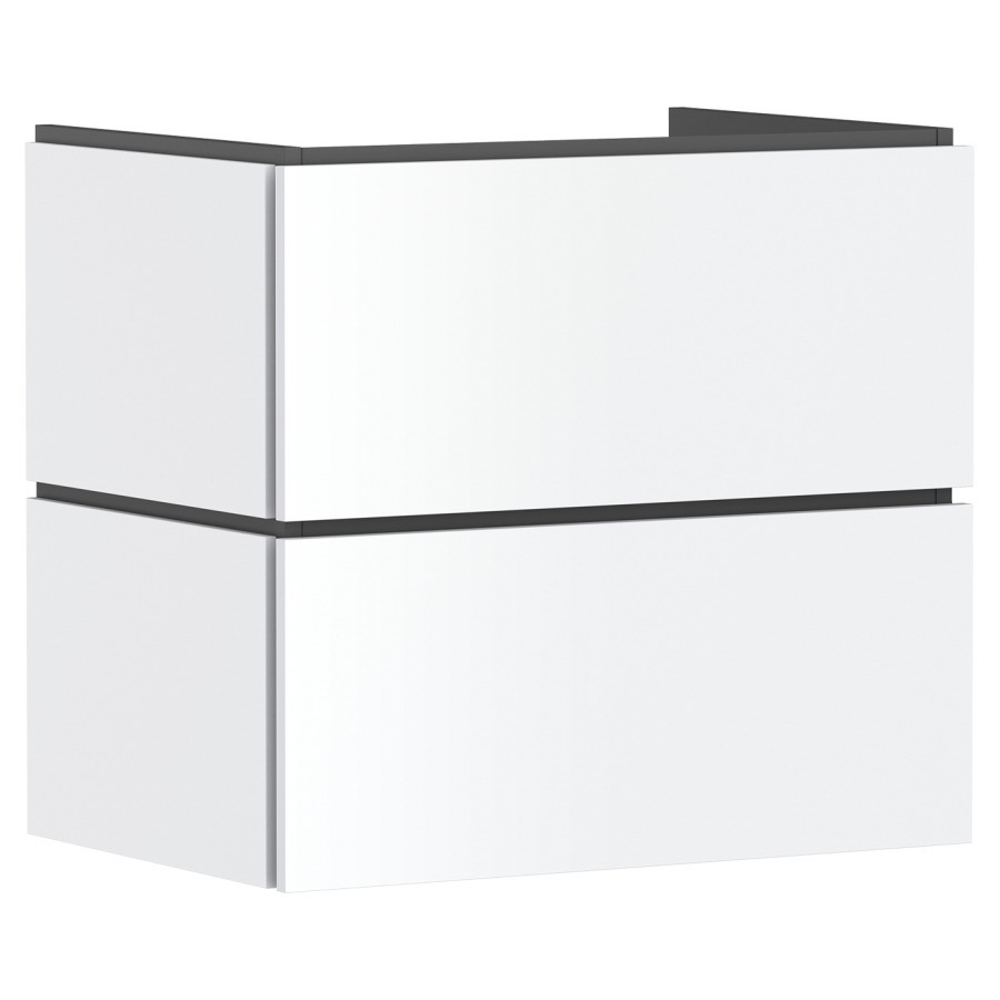 Élément inférieur  Xilesa E
68 x 62 x 47 cm
élément de tiroir, 2&nbsp;tiroirs
avec PushOpen et SoftClose
avec matériel de fixation
sans siphon gain de place 105022
pour lavabo Xelu/Xevolos/Xanuia