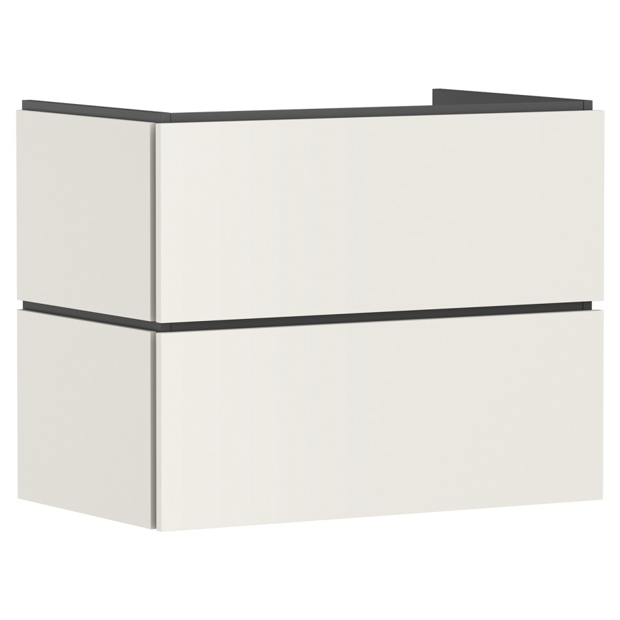 Élément inférieur  Xilesa E
78 x 62 x 47 cm
élément de tiroir, 2&nbsp;tiroirs
avec PushOpen et SoftClose
avec matériel de fixation
sans siphon gain de place 105022
pour lavabo Xelu/Xevolos/Xanuia