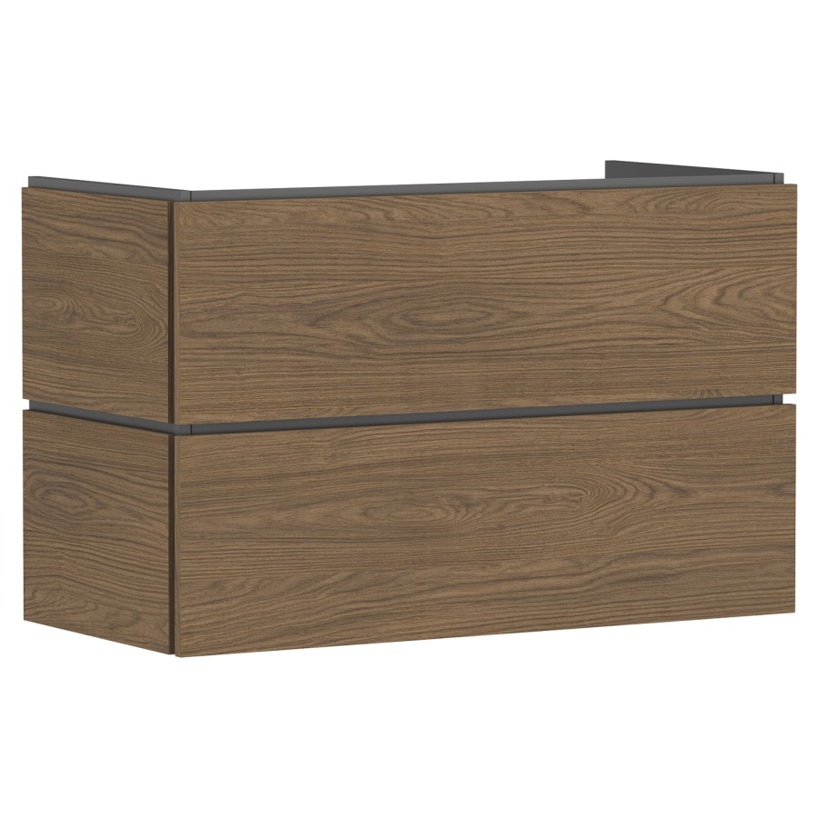 Élément inférieur  Xilesa E
98 x 62 x 47 cm
élément de tiroir, 2&nbsp;tiroirs
avec SoftClose
avec matériel de fixation
sans siphon gain de place 105022
pour lavabo Xelu/Xevolos/Xanuia