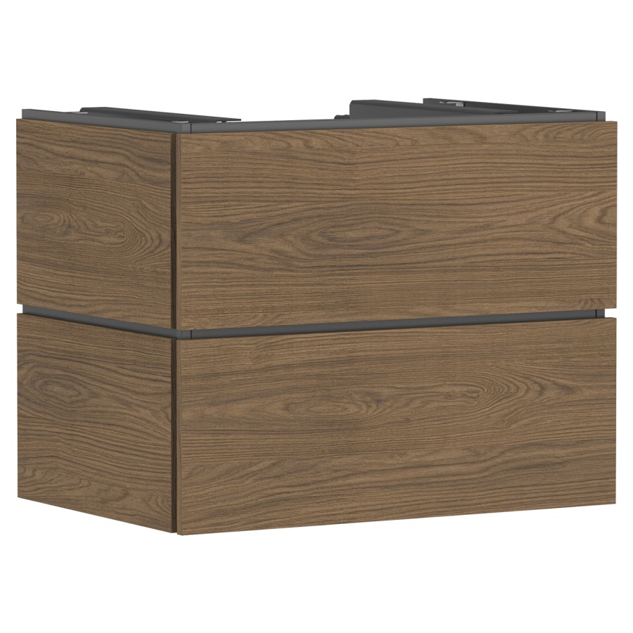 Élément inférieur  Xilesa E
78 x 62 x 55 cm
élément de tiroir, 2&nbsp;tiroirs
avec SoftClose
avec matériel de fixation
sans siphon gain de place 105022
pour lavabo à poser