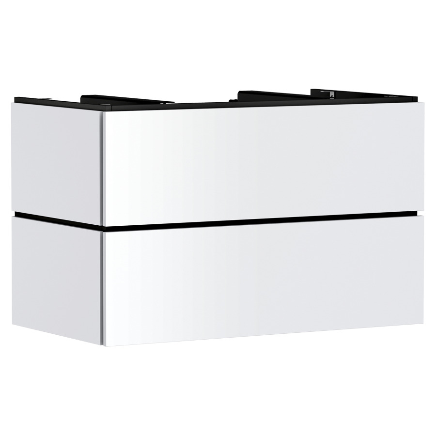 Élément inférieur  Xilesa E
98 x 62 x 55 cm
élément de tiroir, 2&nbsp;tiroirs
avec SoftClose
avec matériel de fixation
sans siphon gain de place 105022
pour lavabo à poser