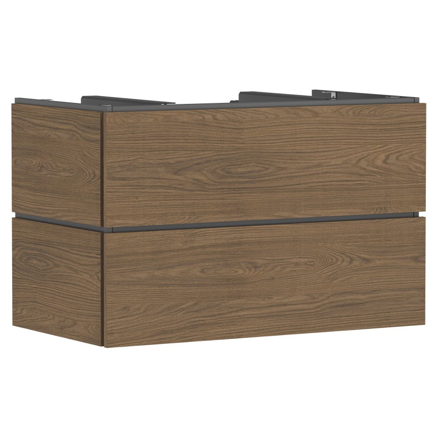 Élément inférieur  Xilesa E
98 x 62 x 55 cm
élément de tiroir, 2&nbsp;tiroirs
avec PushOpen et SoftClose
avec matériel de fixation
sans siphon gain de place 105022
pour lavabo à poser