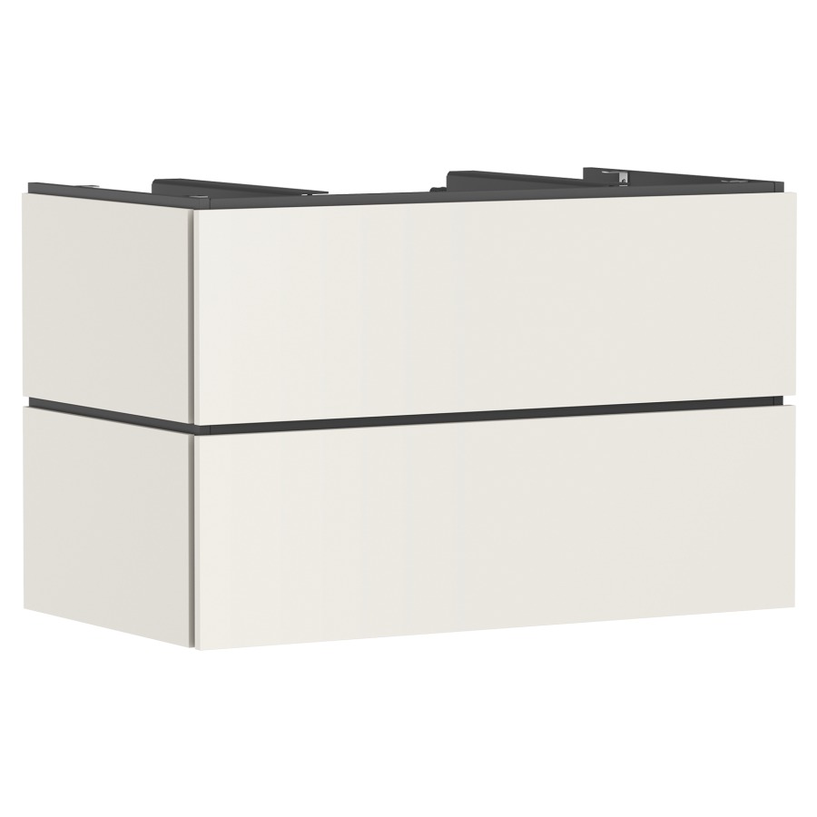 Élément inférieur  Xilesa E
98 x 62 x 55 cm
élément de tiroir, 2&nbsp;tiroirs
avec PushOpen et SoftClose
avec matériel de fixation
sans siphon gain de place 105022
pour lavabo à poser