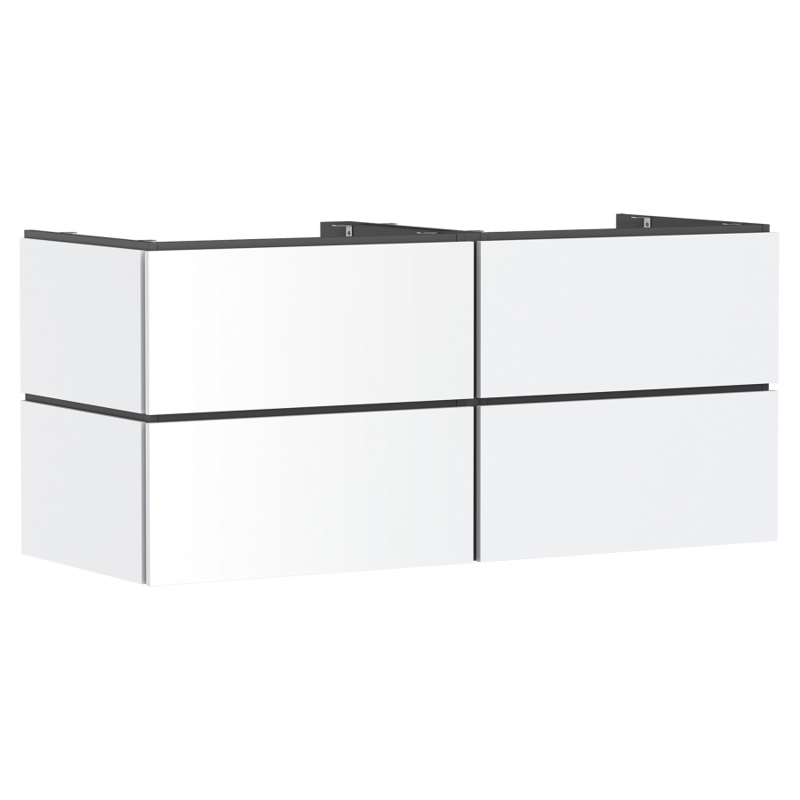 Élément inférieur  Xilesa E
137.5 x 50 x 55 cm
2&nbsp;éléments de tiroir, 2&nbsp;tiroirs chacune
avec SoftClose
avec matériel de fixation
sans siphon gain de place 105022
pour lavabo à poser