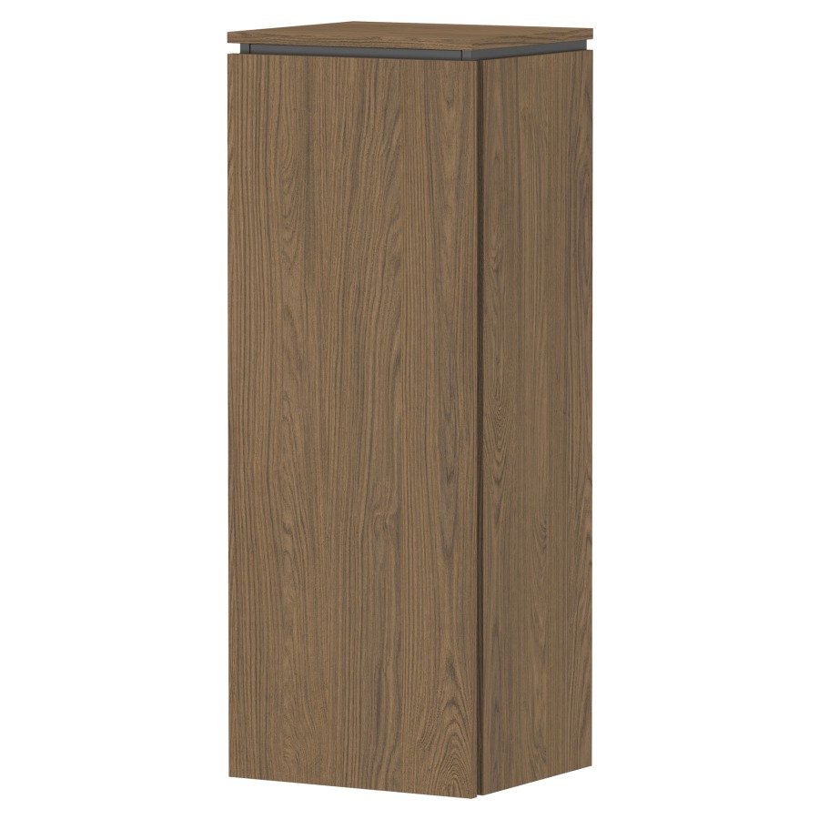 Armoire mi-haute Xilesa E 
40 x 106.5 x 35 cm
armoire de tablette, 1&nbsp;porte
charnière à gauche 
3&nbsp;tablettes en verre, réglable
avec SoftClose
avec matériel de fixation