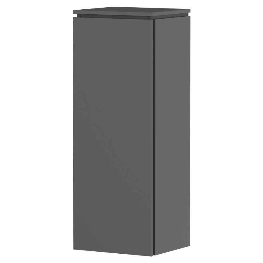 Armoire mi-haute Xilesa E 
40 x 106.5 x 35 cm
armoire de tablette, 1&nbsp;porte
charnière à gauche 
3&nbsp;tablettes en verre, réglable
avec SoftClose
avec matériel de fixation