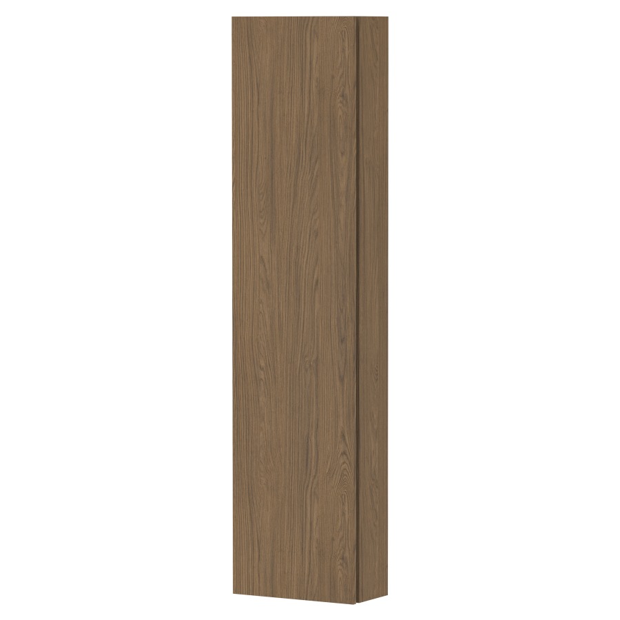 Armoire haute Xilesa E 
40 x 165 x 20 cm
armoire de tablette, 1&nbsp;porte
charnière à gauche 
5&nbsp;tablettes en verre, réglable
avec SoftClose
avec matériel de fixation