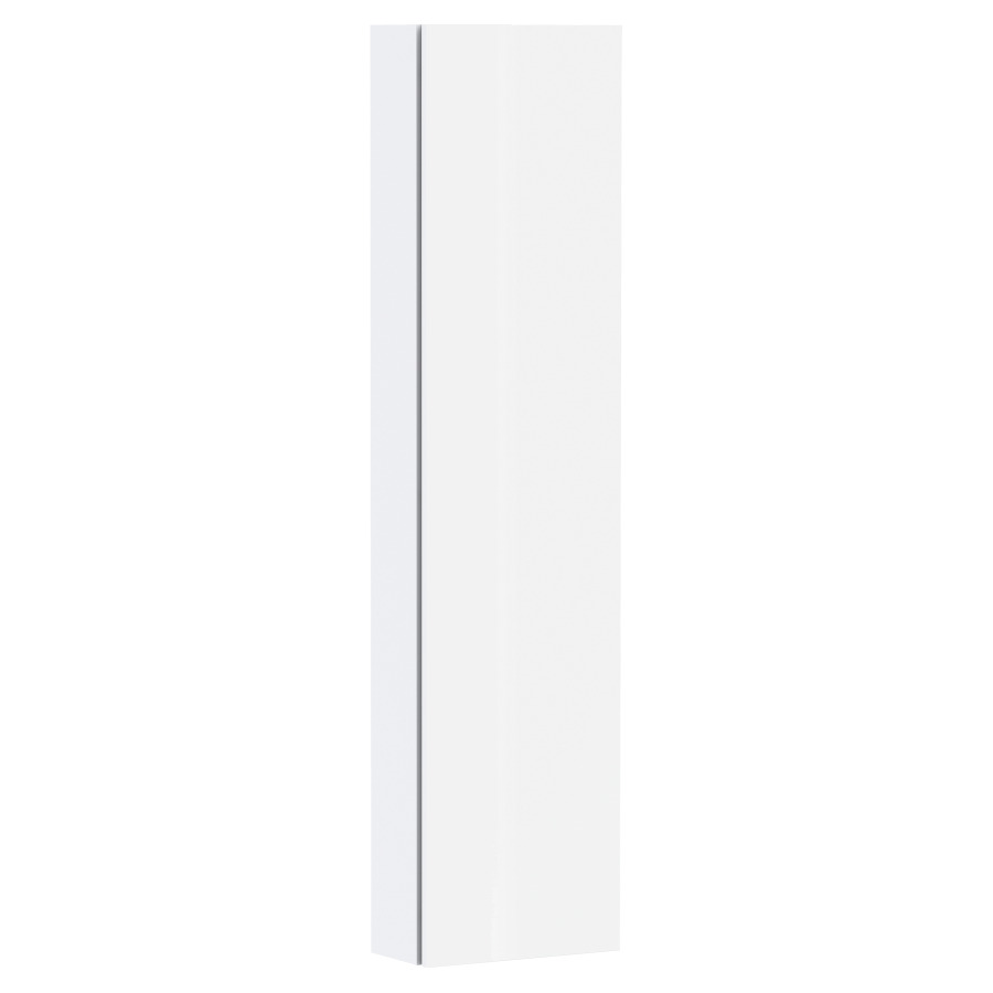 Armoire haute Xilesa E 
40 x 165 x 20 cm
armoire de tablette, 1&nbsp;porte
charnière à droite 
5&nbsp;tablettes en verre, réglable
avec SoftClose
avec matériel de fixation