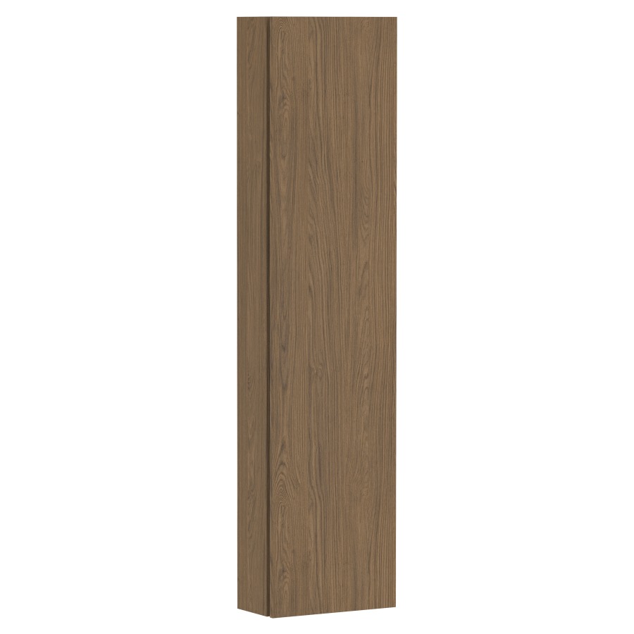 Armoire haute Xilesa E 
40 x 165 x 20 cm
armoire de tablette, 1&nbsp;porte
charnière à droite 
5&nbsp;tablettes en verre, réglable
avec SoftClose
avec matériel de fixation