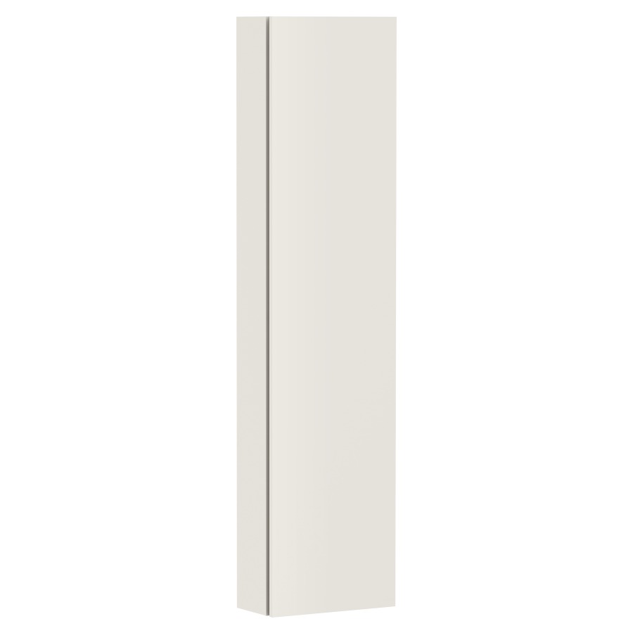 Armoire haute Xilesa E 
40 x 165 x 20 cm
armoire de tablette, 1&nbsp;porte
charnière à droite 
5&nbsp;tablettes en verre, réglable
avec SoftClose
avec matériel de fixation