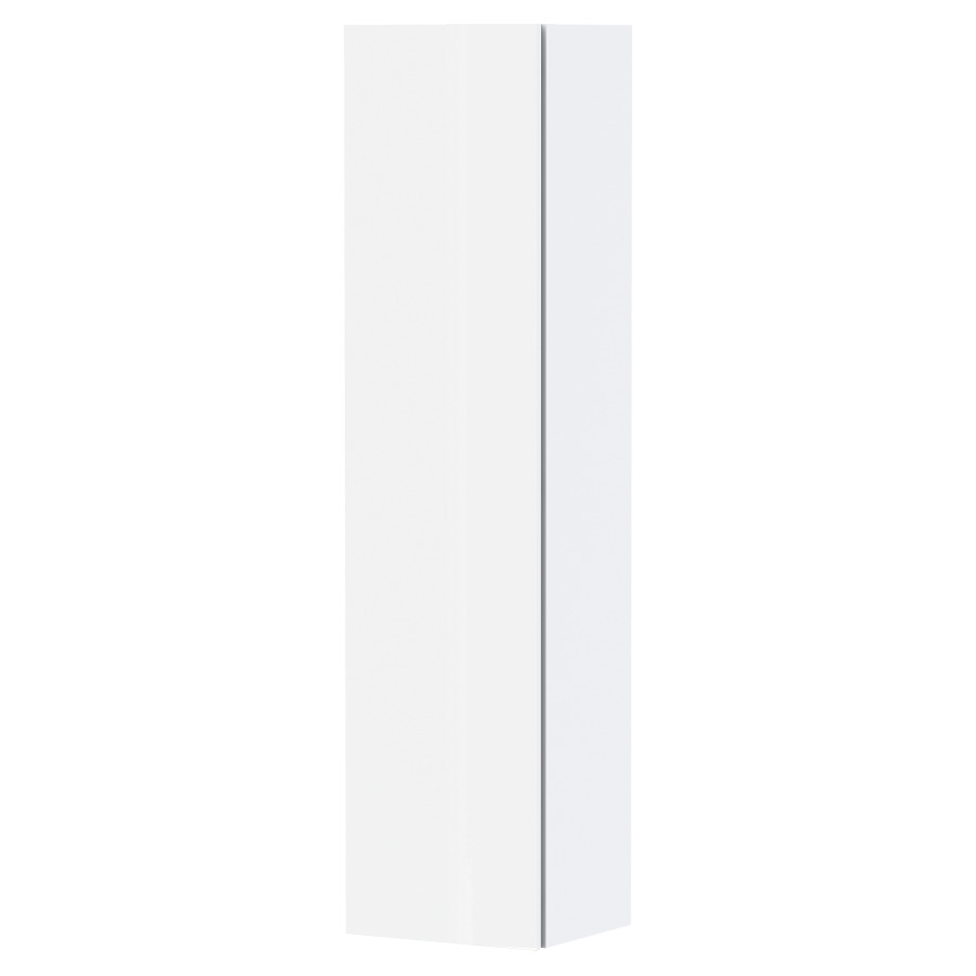 Armoire haute Xilesa E 
40 x 165 x 35 cm
armoire de tablette, 1&nbsp;porte
charnière à gauche 
5&nbsp;tablettes en verre, réglable
avec SoftClose
avec matériel de fixation