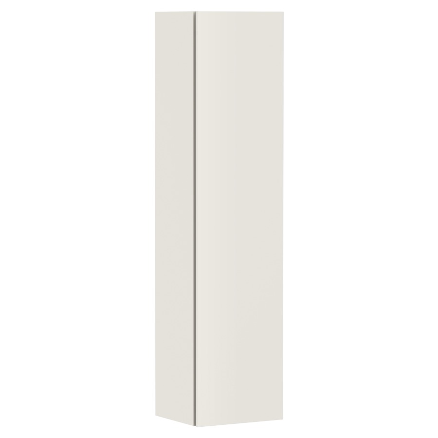 Armoire haute Xilesa E 
40 x 165 x 35 cm
armoire de tablette, 1&nbsp;porte
charnière à gauche 
5&nbsp;tablettes en verre, réglable
avec SoftClose
avec matériel de fixation