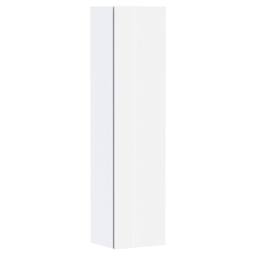 Armoire haute Xilesa E 
40 x 165 x 35 cm
armoire de tablette, 1&nbsp;porte
charnière à droite 
5&nbsp;tablettes en verre, réglable
avec SoftClose
avec matériel de fixation