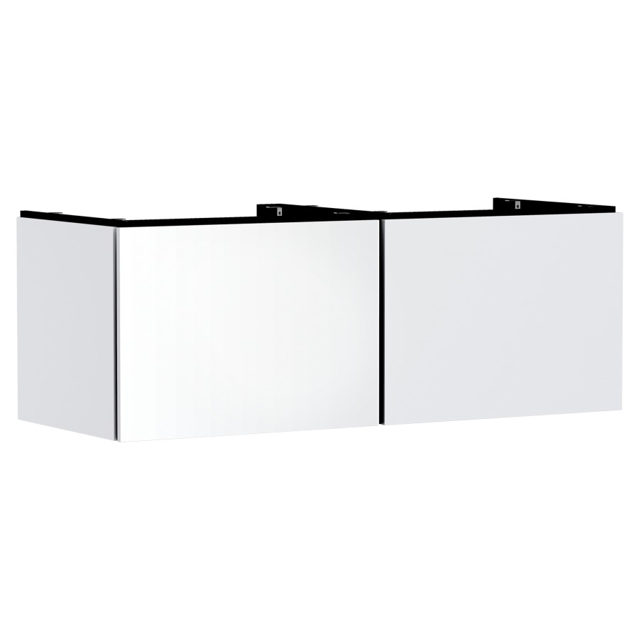 Élément inférieur  Xilesa E
137.5 x 50 x 55 cm
élément de tiroir, 2&nbsp;tiroirs
avec matériel de fixation
sans siphon gain de place 105022
pour lavabo à poser