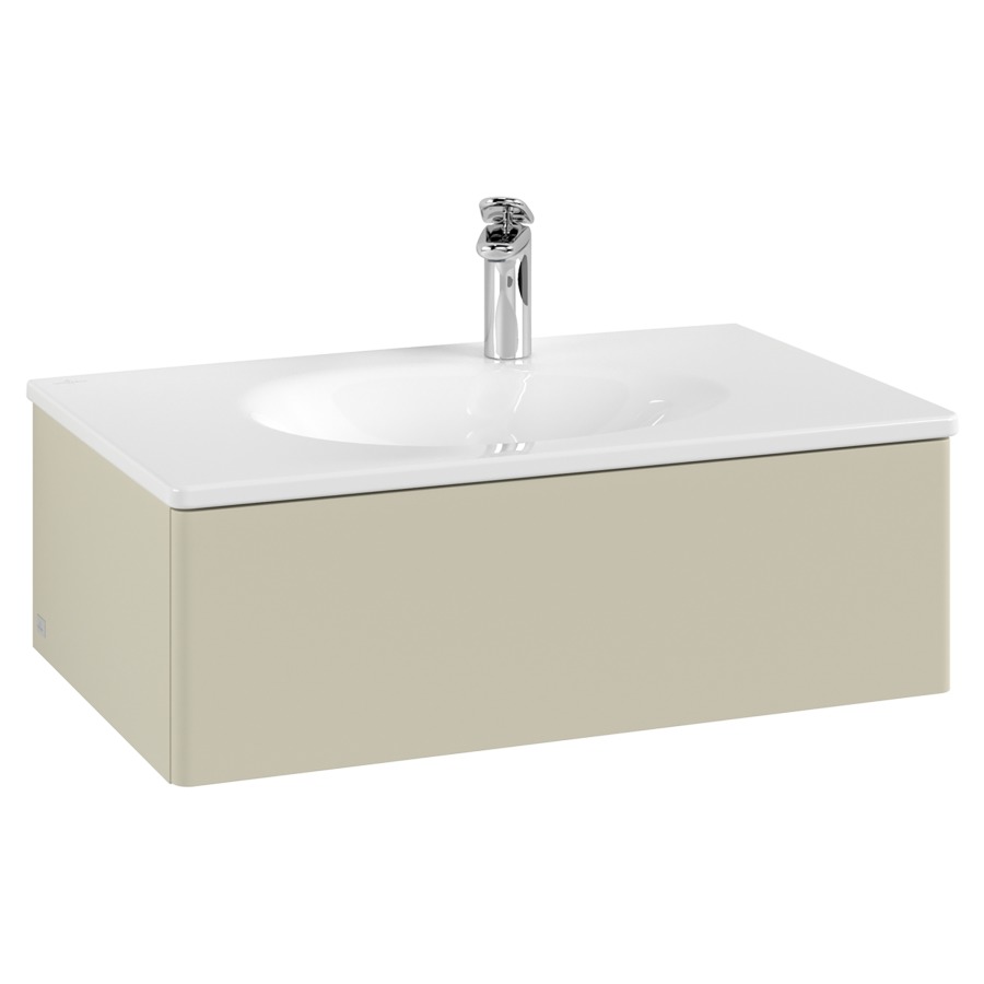 Élément inférieur  Antao
78.8 x 25.6 x 49.3 cm
élément de tiroir, 1&nbsp;tiroir
avec siphon gain de place
avec matériel de fixation
pour lavabo 101040/101041