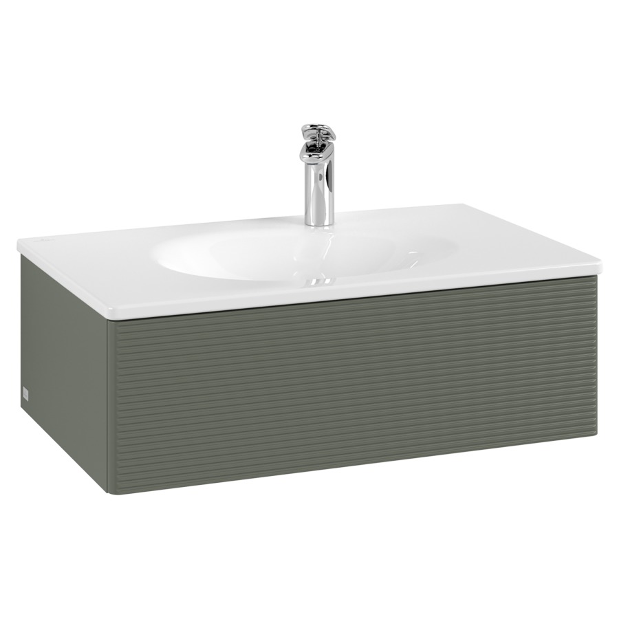 Élément inférieur  Antao
78.8 x 25.6 x 49.3 cm
élément de tiroir, 1&nbsp;tiroir
avec siphon gain de place
avec matériel de fixation
pour lavabo 101040/101041