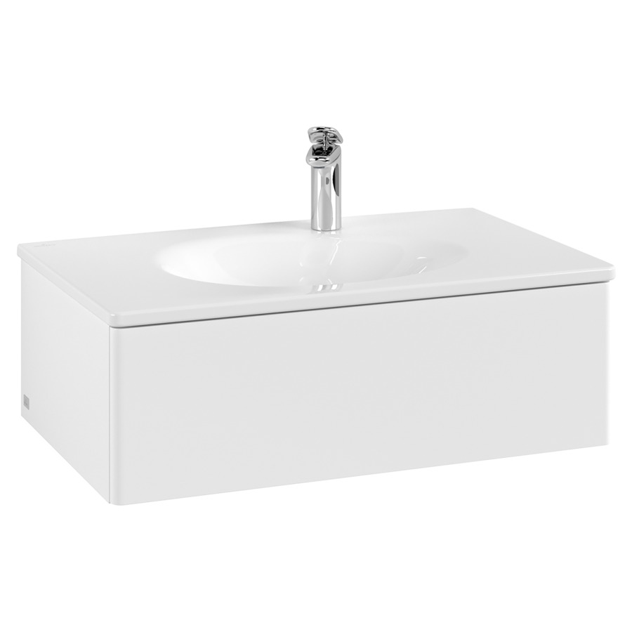 Élément inférieur  Antao
78.8 x 25.6 x 49.3 cm
élément de tiroir, 1&nbsp;tiroir
avec siphon gain de place
avec matériel de fixation
pour lavabo 101040/101041