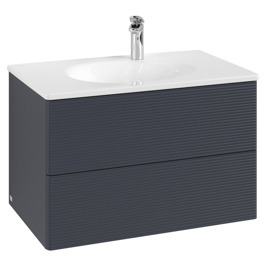 Élément inférieur  Antao
78.8 x 50.4 x 49.3 cm
élément de tiroir, 2&nbsp;tiroirs
avec siphon gain de place
avec matériel de fixation
pour lavabo 101040/101041
