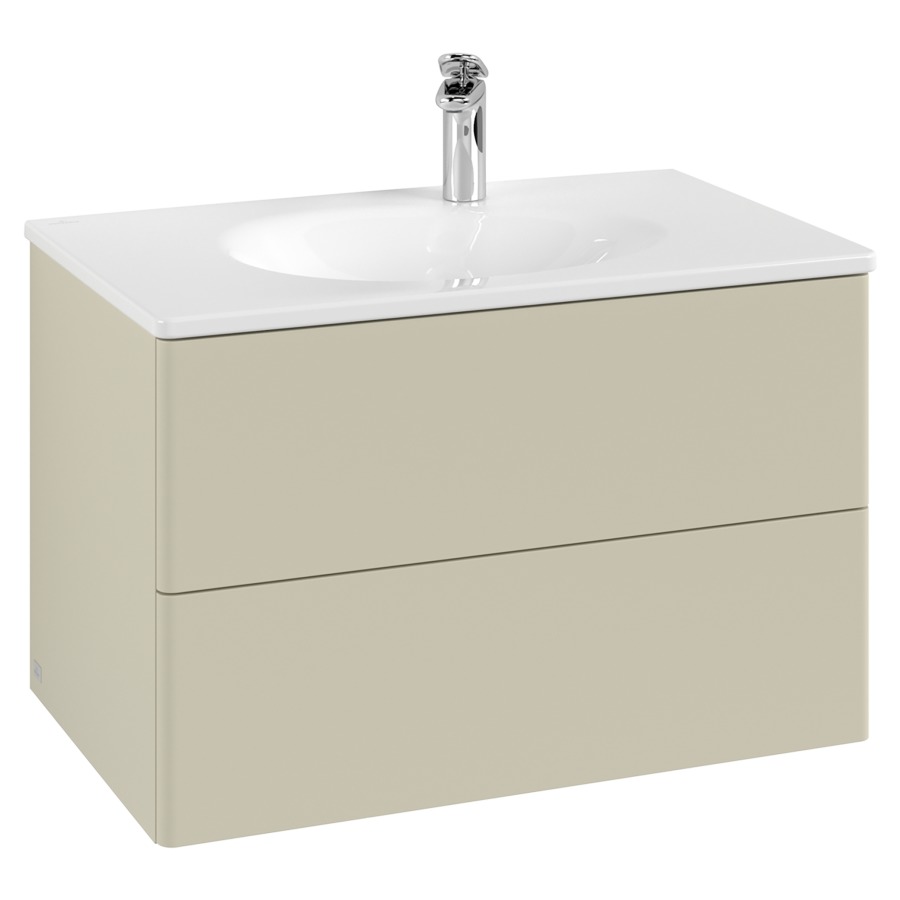 Unterbau Antao
78.8 x 50.4 x 49.3 cm
Schubladenelement, 2 Schubladen
inkl. Raumsparsifon
mit Befestigungsmaterial
für Waschtisch 101040/101041