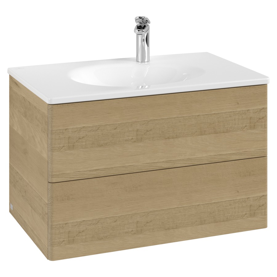 Unterbau Antao
78.8 x 50.4 x 49.3 cm
Schubladenelement, 2 Schubladen
inkl. Raumsparsifon
mit Befestigungsmaterial
für Waschtisch 101040/101041