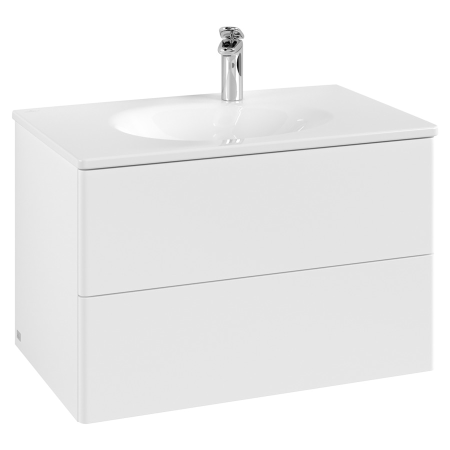 Unterbau Antao
78.8 x 50.4 x 49.3 cm
Schubladenelement, 2 Schubladen
inkl. Raumsparsifon
mit Befestigungsmaterial
für Waschtisch 101040/101041