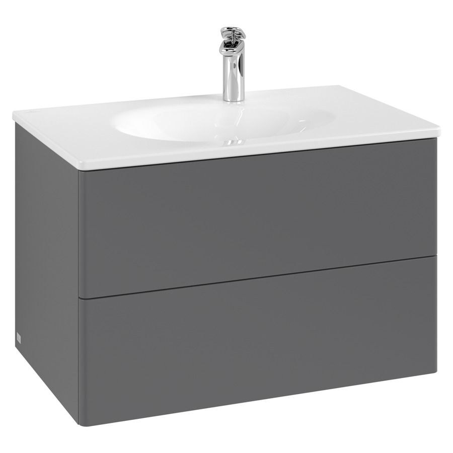 Élément inférieur  Antao
78.8 x 50.4 x 49.3 cm
élément de tiroir, 2&nbsp;tiroirs
avec siphon gain de place
avec matériel de fixation
pour lavabo 101040/101041