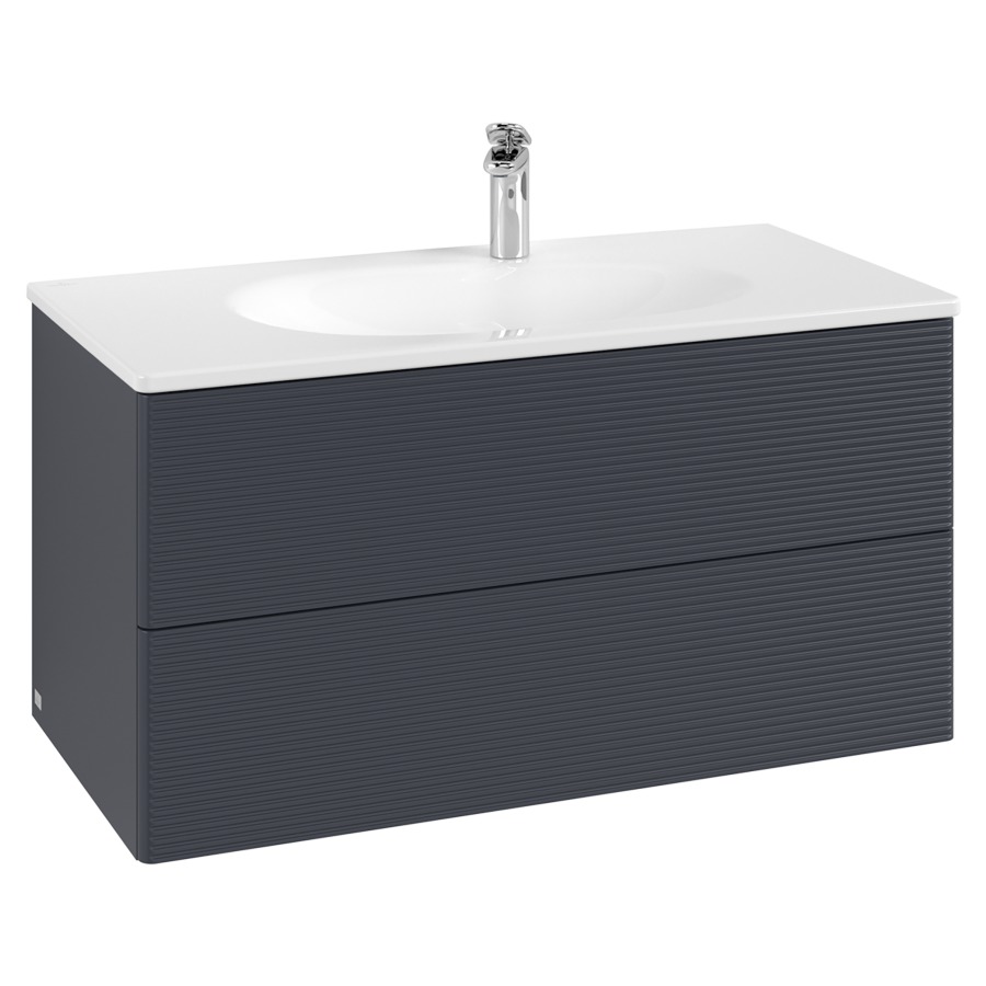 Unterbau Antao
98.8 x 50.4 x 49.3 cm
Schubladenelement, 2 Schubladen
inkl. Raumsparsifon
mit Befestigungsmaterial
für Waschtisch 101042/101043