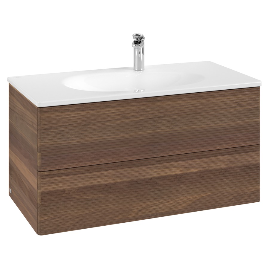 Unterbau Antao
98.8 x 50.4 x 49.3 cm
Schubladenelement, 2 Schubladen
inkl. Raumsparsifon
mit Befestigungsmaterial
für Waschtisch 101042/101043