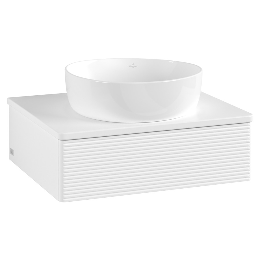 Élément inférieur  Antao
60 x 19 x 50 cm
élément de tiroir, 1&nbsp;tiroir
avec siphon gain de place
avec matériel de fixation
pour 1 lavabo à poser 234171/234172/234173
recouvrement sans trou pour robinet