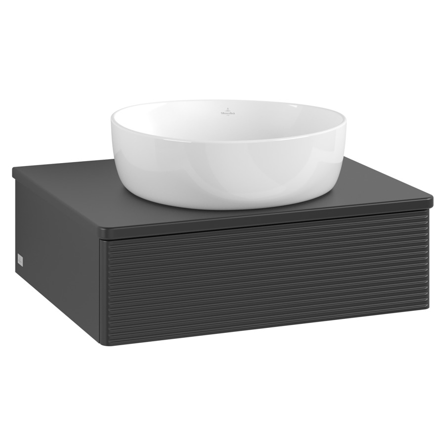 Élément inférieur  Antao
60 x 19 x 50 cm
élément de tiroir, 1&nbsp;tiroir
avec siphon gain de place
avec matériel de fixation
pour 1 lavabo à poser 234171/234172/234173
recouvrement sans trou pour robinet