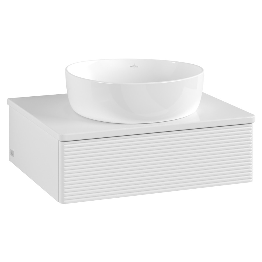 Élément inférieur  Antao
60 x 19 x 50 cm
élément de tiroir, 1&nbsp;tiroir
avec siphon gain de place
avec matériel de fixation
pour 1 lavabo à poser 234171/234172/234173
recouvrement sans trou pour robinet