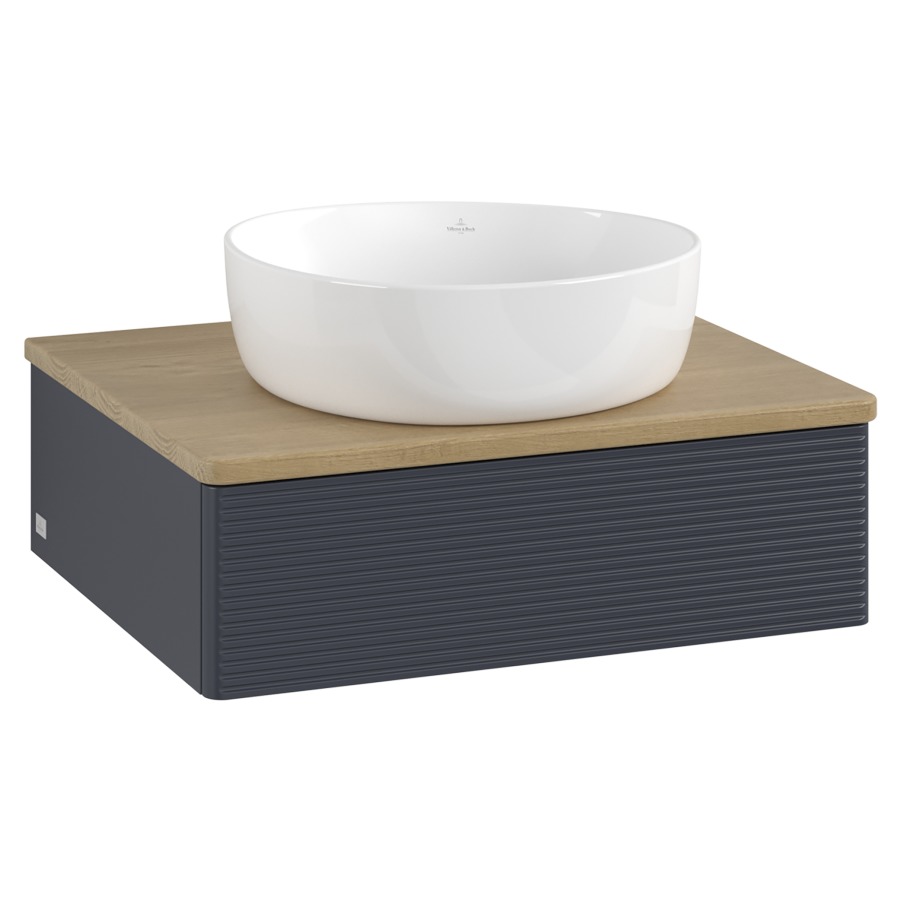 Élément inférieur  Antao
60 x 19 x 50 cm
élément de tiroir, 1&nbsp;tiroir
avec siphon gain de place
avec matériel de fixation
pour 1 lavabo à poser 234171/234172/234173
recouvrement Honey Oak
sans trou pour robinet