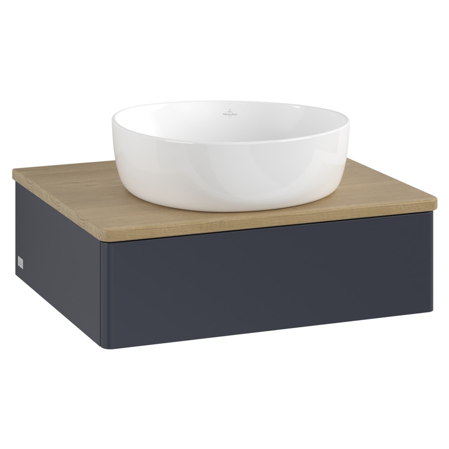Élément inférieur  Antao
60 x 19 x 50 cm
élément de tiroir, 1&nbsp;tiroir
avec siphon gain de place
avec matériel de fixation
pour 1 lavabo à poser 234171/234172/234173
recouvrement Honey Oak
sans trou pour robinet