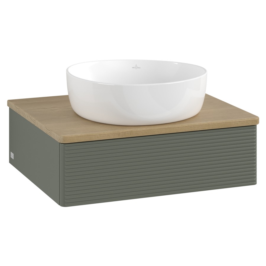 Élément inférieur  Antao
60 x 19 x 50 cm
élément de tiroir, 1&nbsp;tiroir
avec siphon gain de place
avec matériel de fixation
pour 1 lavabo à poser 234171/234172/234173
recouvrement Honey Oak
sans trou pour robinet