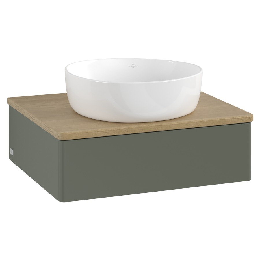 Élément inférieur  Antao
60 x 19 x 50 cm
élément de tiroir, 1&nbsp;tiroir
avec siphon gain de place
avec matériel de fixation
pour 1 lavabo à poser 234171/234172/234173
recouvrement Honey Oak
sans trou pour robinet